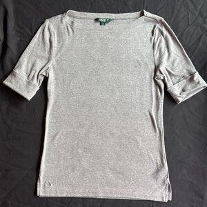 Ralph Lauren Knit Women's Gray Top